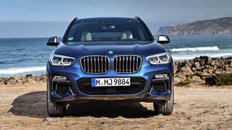 BMW X3 M40i 2018     2276x1280 bmw x3 m40i 2018, , bmw, blue, 2018, m40i, x3