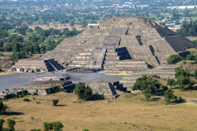 Pyramid of the Moon, Teotihuacan, Mexico     2048x1367 pyramid of the moon,  teotihuacan,  mexico, , - ,   , 