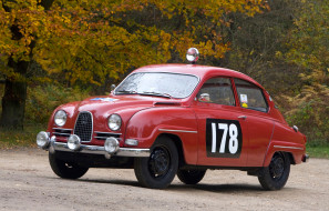 saab 96 rally car 1960, , saab, 1960, car, 96, rally