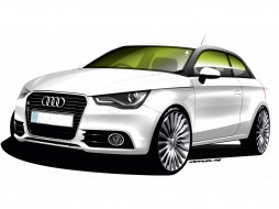 Audi - A1-E-Tron Concept (2010)     2048x1536 audi, a1, tron, concept, 2010, , 