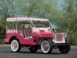 willys jeep surrey 1959, , willys, jeep, surrey, 1959