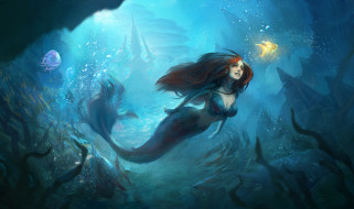      2106x1249 , , , , , , , , mermaid, 