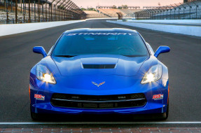 corvette stingray indy 500 pace car 2013, , corvette, stingray, indy, 500, pace, car, 2013, blue