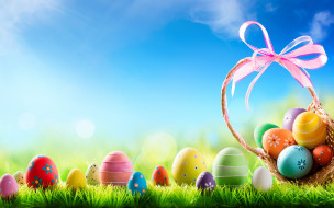      2880x1800 , , , , decoration, easter, , , , , eggs, flowers, spring, happy, 