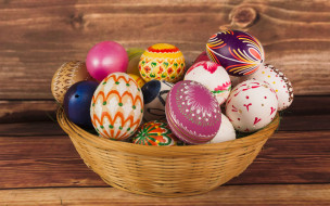      2880x1800 , , , decoration, colorful, wood, easter, , , spring, happy, eggs