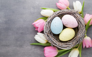 , , decoration, wood, easter, , tulips, flowers, , , , spring, eggs, happy, 