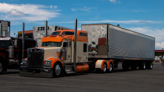 , kenworth, w, 900, truck, rig