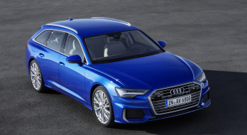 Audi A6 Avant 2019     2341x1280 audi a6 avant 2019, , audi, blue, 2019, a6, avant