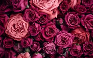      2880x1800 , , flowers, , pink, roses, , background, beautiful