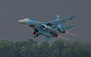 Soukhoï Su-27 Flanker     2048x1285 soukho&, 239,  su-27 flanker, ,  , 