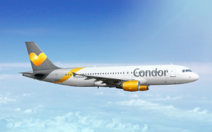 Condor Airbus A320-200     2880x1800 condor airbus a320-200, ,  , , , , , 