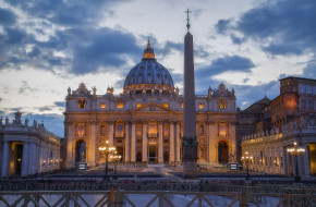 Papal Basilica of St. Peter in the Vatican     2048x1345 papal basilica of st,  peter in the vatican, , ,   , , 