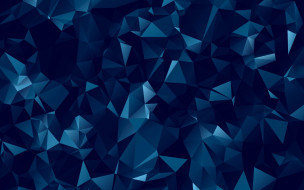      1920x1200 3 ,  , abstract, background, , dark, , , polygonal, blue