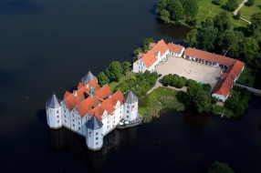 glucksburg castle, ,  , glucksburg, castle