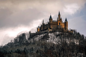 hohenzollern castle, ,  , hohenzollern, castle