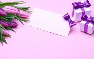      2880x1800 ,   , , , , love, , , fresh, pink, flowers, romantic, tulips, gift, purple