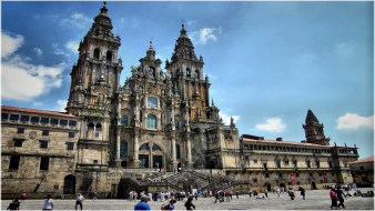 La Catedral de Santiago de Compostela     1920x1080 la catedral de santiago de compostela, , -  ,  ,  , la, catedral, de, santiago, compostela