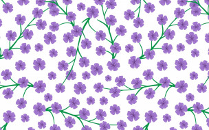  ,  , flowers, , purple, pattern, background, white