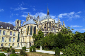Cathedral Notre Dame,Reims     1920x1280 cathedral notre dame, reims, , -  ,  ,  , cathedral, notre, dame