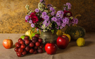      2880x1800 , , vegetable, still, life, flowers, grapes, fruit, , , , , , , , 
