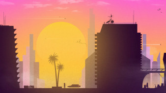      1920x1080  ,  , city, michael, odysseus, bsp, by, new, retro, wave, synthwave, , futuresynth, , retrowave, sunset, synth, , , , 
