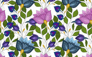  ,  , flowers, floral, , , , , , pattern, seamless
