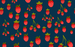     1920x1200  ,  , food, strawberries, pattern, background, , , , 