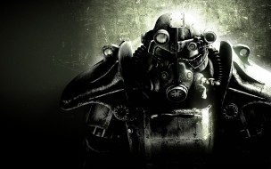 видео игры, fallout 3, экипировка, противогаз, броня