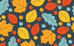      2880x1800  ,  , nature, , , , colorful, background, autumn, pattern, leaves, , seamless