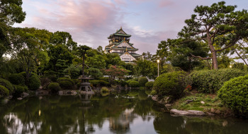 Japón - Castillo de Osaka     2048x1114 jap&, 243, n - castillo de osaka, ,  , , 