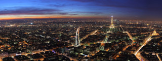 Paris sky line Ifel Tower     3200x1200 paris, sky, line, ifel, tower, , , , , 