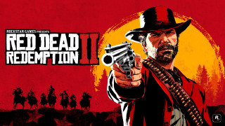 видео игры, red dead redemption 2, патроны, пистолет, всадники, ковбой
