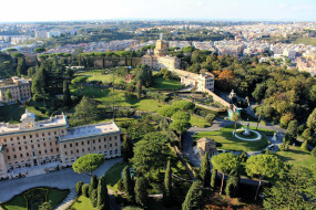 The Gardens Of Vatican City     1920x1280 the gardens of vatican city, , ,   , , the, gardens, of, vatican, city