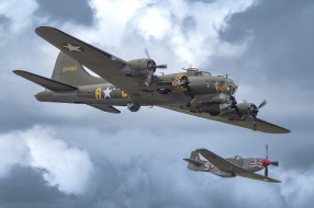Boeing B-17G Flying Fortress     2048x1365 boeing b-17g flying fortress, ,  , 