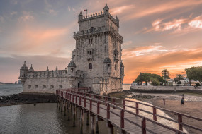 belem tower in lisbon,  portugal, ,  , , 
