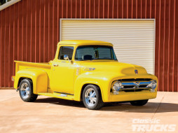 1956 ford f100     1600x1200 1956, ford, f100, , custom, pick, up