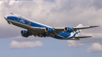 airbridgecargo boeing 747-800, ,  , 