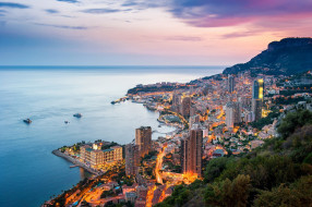 города, монте-карло , монако, панорама