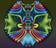 3д графика, фракталы , fractal, цвет, фон, узор