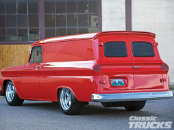 1965, chevrolet, panel, truck, , custom, van`s