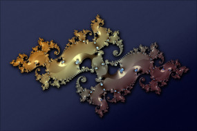 3д графика, фракталы , fractal, узор, фон, цвет