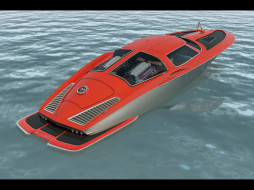1963, chevrolet, corvette, boat, design, by, bo, zolland, , 3d