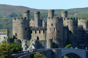 Conwy Castle,North Wales     2560x1706 conwy castle, north wales, ,  , conwy, castle, north, wales