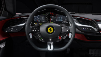 Ferrari SF90 Stradale 2020 обои для рабочего стола 1920x1080 ferrari sf90 stradale 2020, автомобили, спидометры, торпедо, ferrari, sf90, stradale, 2020, крутая, и, модная, девушка, из, италии