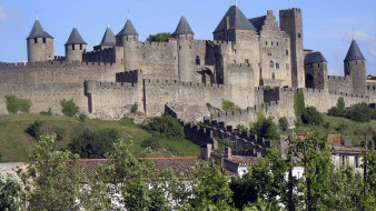 ville fortifiee de carcassonne, ,  , , ville, fortifiee, de, carcassonne