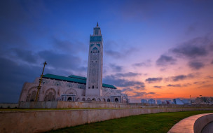 Hassan II Mosque,Casablanca,Morocco     1920x1200 hassan ii mosque, casablanca, morocco, , - ,  , hassan, ii, mosque