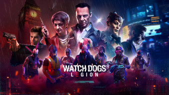 Watch Dogs: Legion  / 2020     3840x2160 watch dogs,  legion  ,  2020,  ,  legion, action, adventure, ubisoft, toronto, , , , , , , 