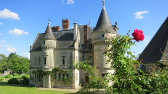 Chateau de la Bourdaisiere     1920x1080 chateau de la bourdaisiere, ,  , chateau, de, la, bourdaisiere