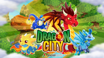 Dragon City     1920x1080 dragon city,  , dragon, city