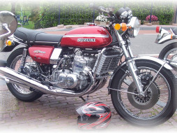 suzuki, gt750l, uit, 1975, мотоциклы